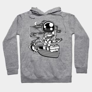 astronaut fisherman Hoodie